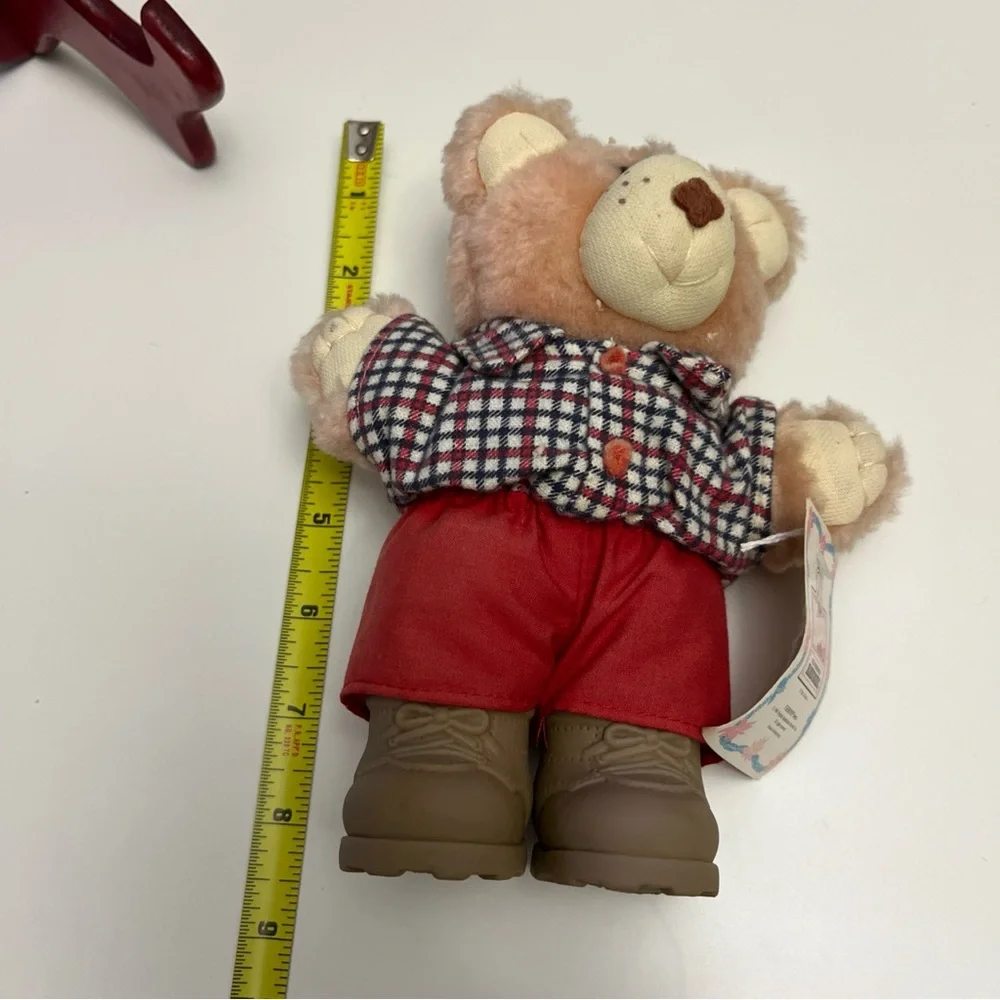 VTG Wendy’s Hamburger‎ Mascot Bear with Red and Brown Outfit